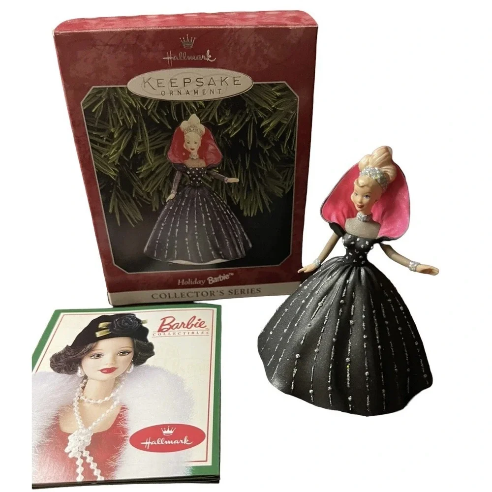 1998 Holiday Barbie Hallmark Keepsake Christmas Ornament